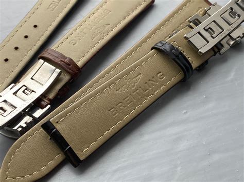 breitling leather strap replacement|genuine breitling watch straps.